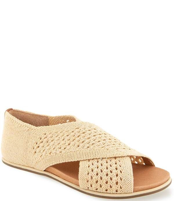 ジェントルソウルズ レディース シューズ パンプス サンダル Gentle Souls Laniey Elasticrosstrap Sandals Natural