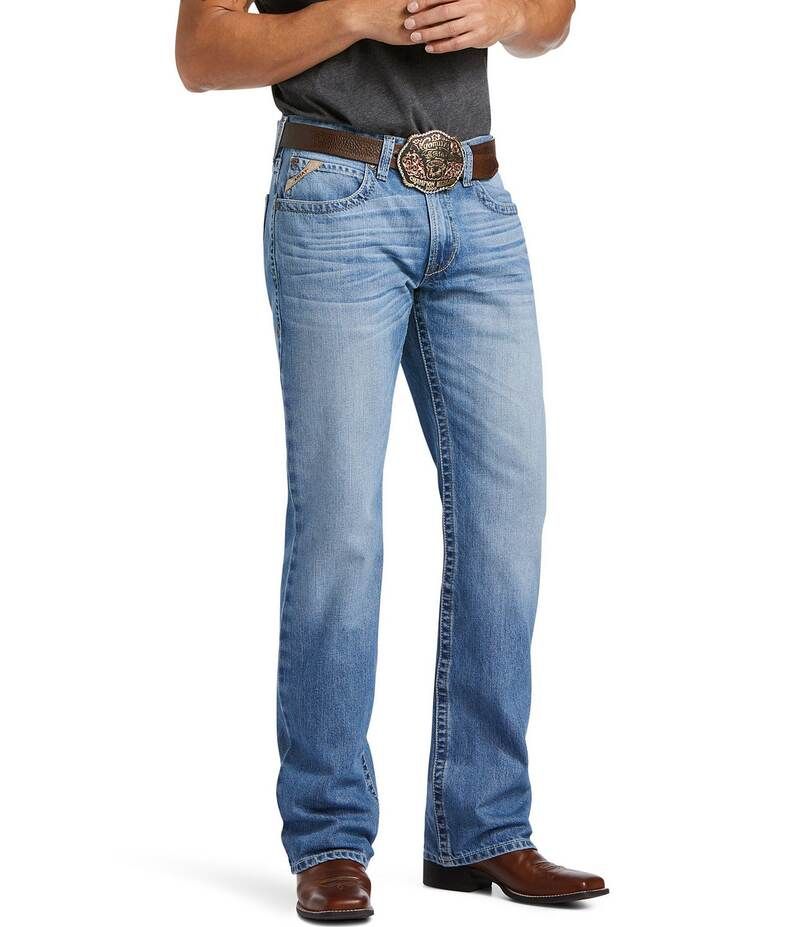アリアト メンズ ボトムス デニムパンツ リラックスフィット ブーツカット トール ブーツ ジーンズ Ariat Big Tall M4 3D Goldfield Relaxed Fit Bootcut Jeans Dallas