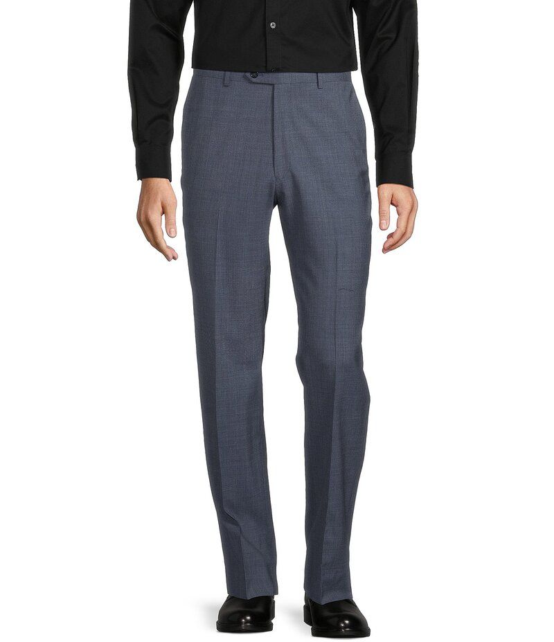 ハート シャフナー マルクス メンズ ボトムス カジュアルパンツ パンツ Hart Schaffner Marx Chicago Classic Fit Flat Front Fancy Dress Pants Navy ネイビー