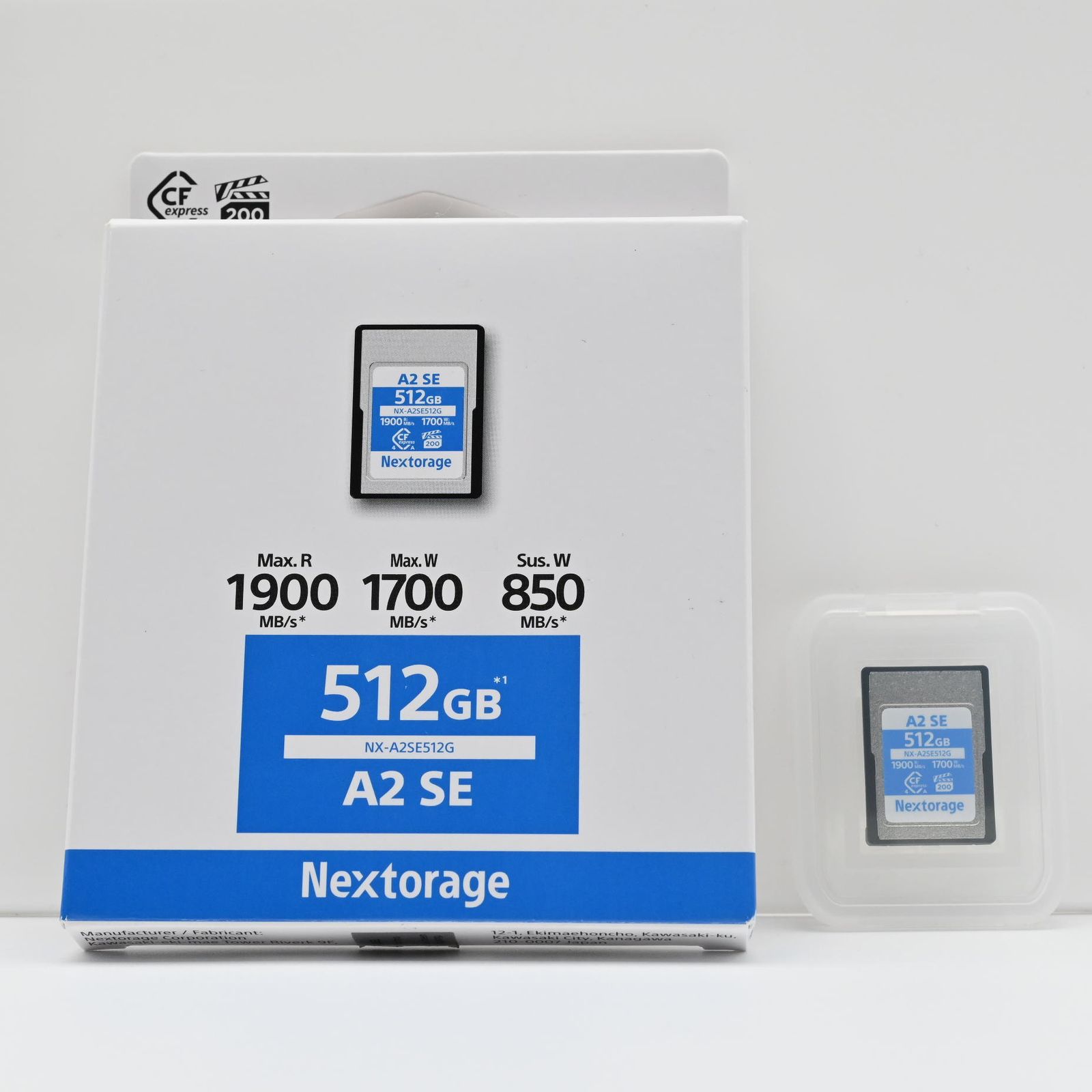 Nextorage CFexpress 4.0 TypeA 512GB VPG200 NX-A2SE512G