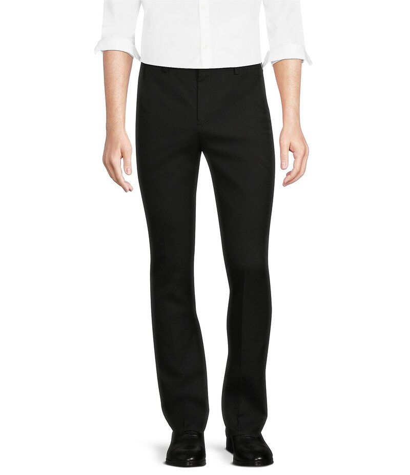 ムラノ メンズ ボトムス カジュアルパンツ スリムフィット パンツ Murano Wardrobe Essentials Evan Extra Slim Fit TekFit Waistband Suit Separates Flat Front Dress