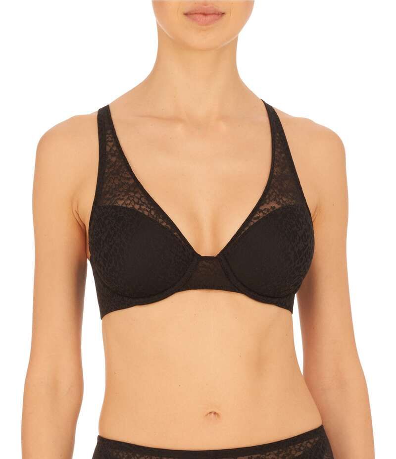 ナトリ レディース アンダーウェア ブラジャー Natori Pretty Smooth FullFit Smoothing Bra Black ブラック