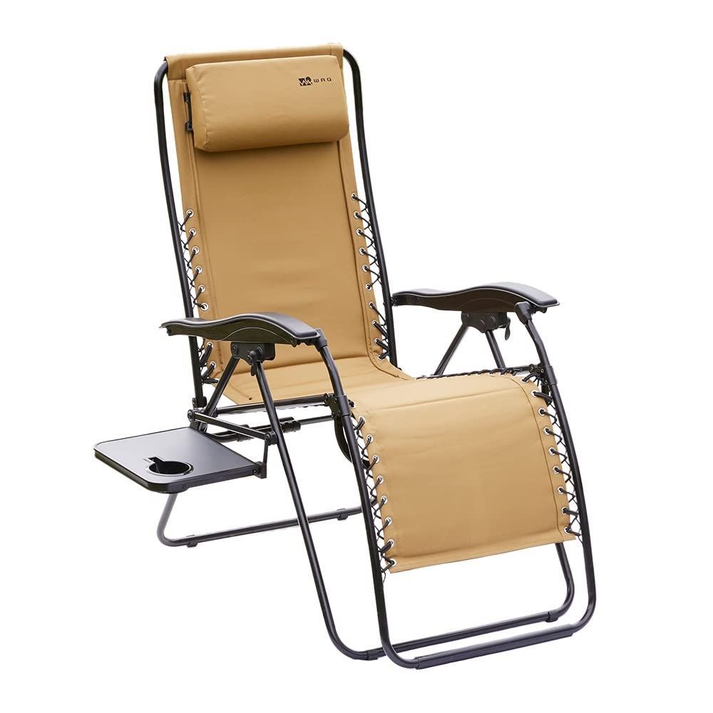 WAQ Relaxing Comfort Chair リラクシング コンフォートチェア リクライニングチェア 無段階調整 リクライニング チェア アウトドアチェア キャンプチェア ハイタイプ ハイバック 13,715円