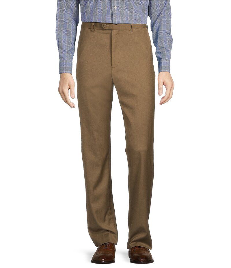 ラウンドトゥリーアンドヨーク メンズ ボトムス カジュアルパンツ リラックスフィット パンツ トール Roundtree Yorke Big Tall Travel Smart Comfort ClassicRelaxed Fit Flat Front Non
