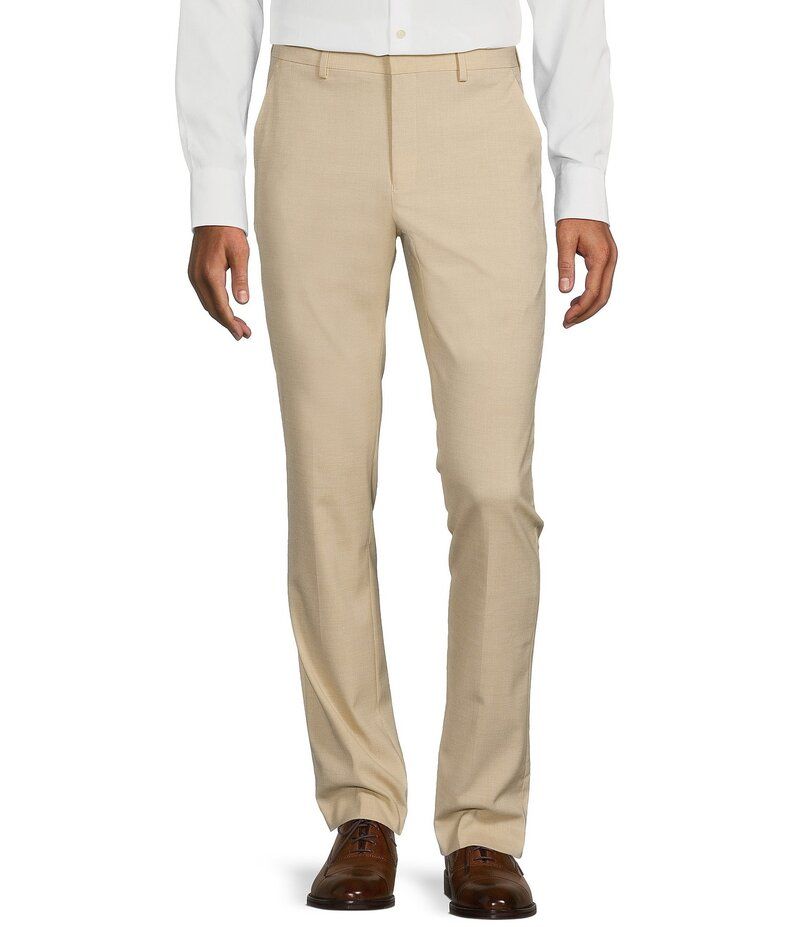 ムラノ メンズ ボトムス カジュアルパンツ スリムフィット パンツ Murano Wardrobe Essentials Evan Extra Slim Fit TekFit Waistband Suit Separates Flat Front Dress