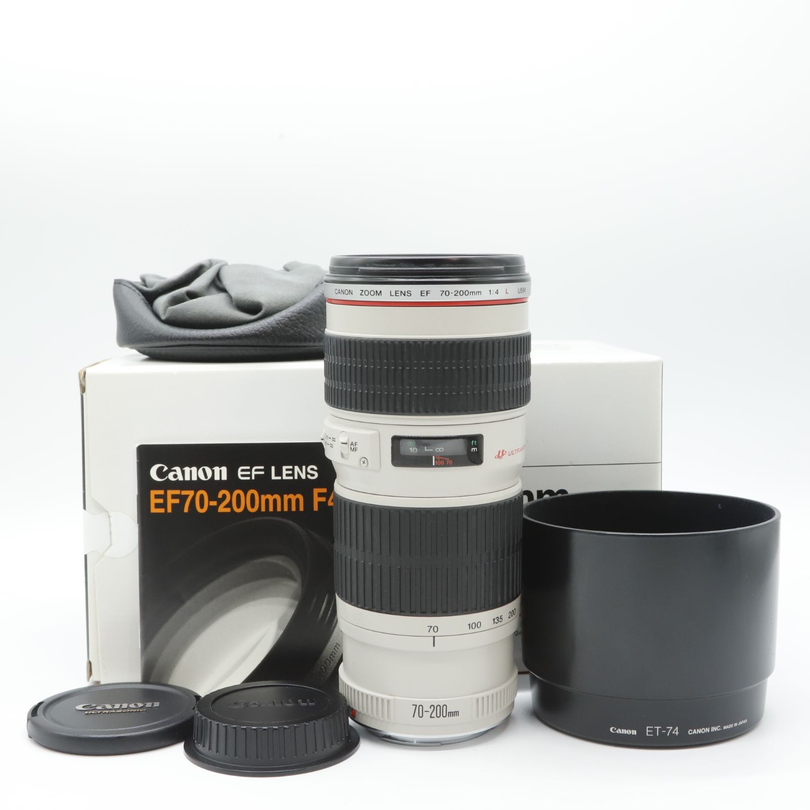 ■美品■ Canon 望遠ズームレンズ EF70-200mm F4L IS USM フルサイズ対応