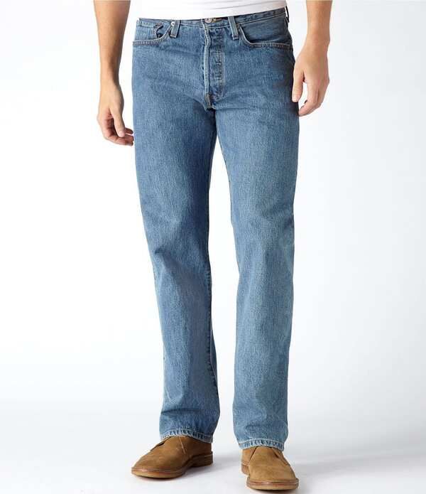 リーバイス メンズ ボトムス デニムパンツ ジーンズ LevisR 501R Original Classic Fit Rigid Jeans Medium Stonewash