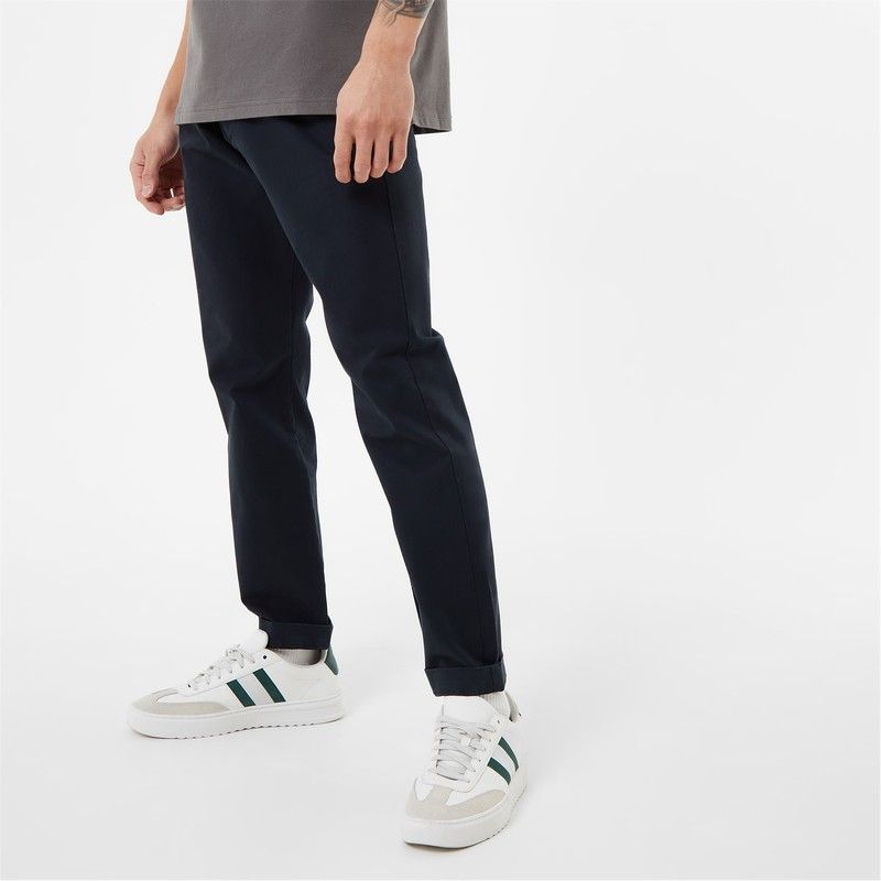 ジャック ウィルス メンズ ボトムス カジュアルパンツ パンツ Jack Wills Slim Chino Trousers Black ブラック