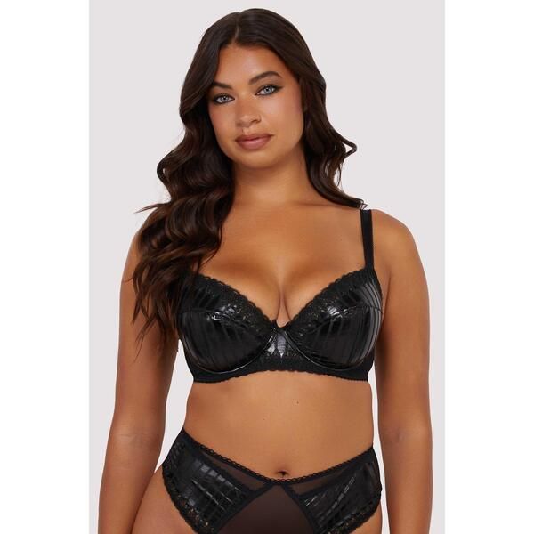 プレイフルプロミス レディース アンダーウェア ブラジャー 刺繍 Playful Promises Jacinda Embroideredd Bra Black ブラック