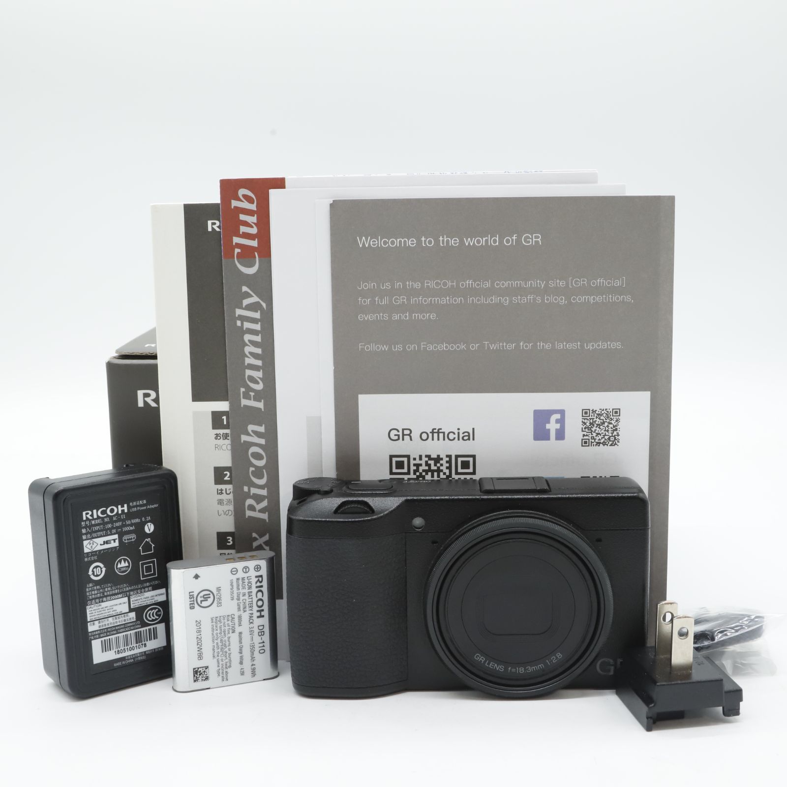 シャッター回数2325回】□ほぼ新品□ RICOH GR III デジタルカメラ