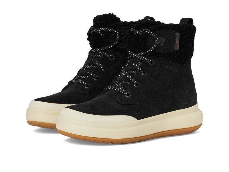 メレル レディース シューズ ブーツ・レインブーツ レース Merrell Marquette Thermo Lace Waterproof Black ブラック
