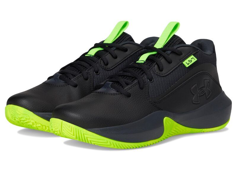アンダーアーマー メンズ シューズ スニーカー ダウン Under Armour Lockdown 7 BlackAnthraciteMetallic Black ブラック