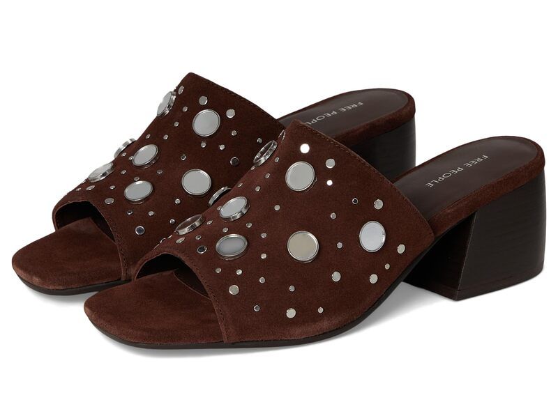 フリーピープル レディース シューズ ヒール Free People Mirage Mulespresso Suede