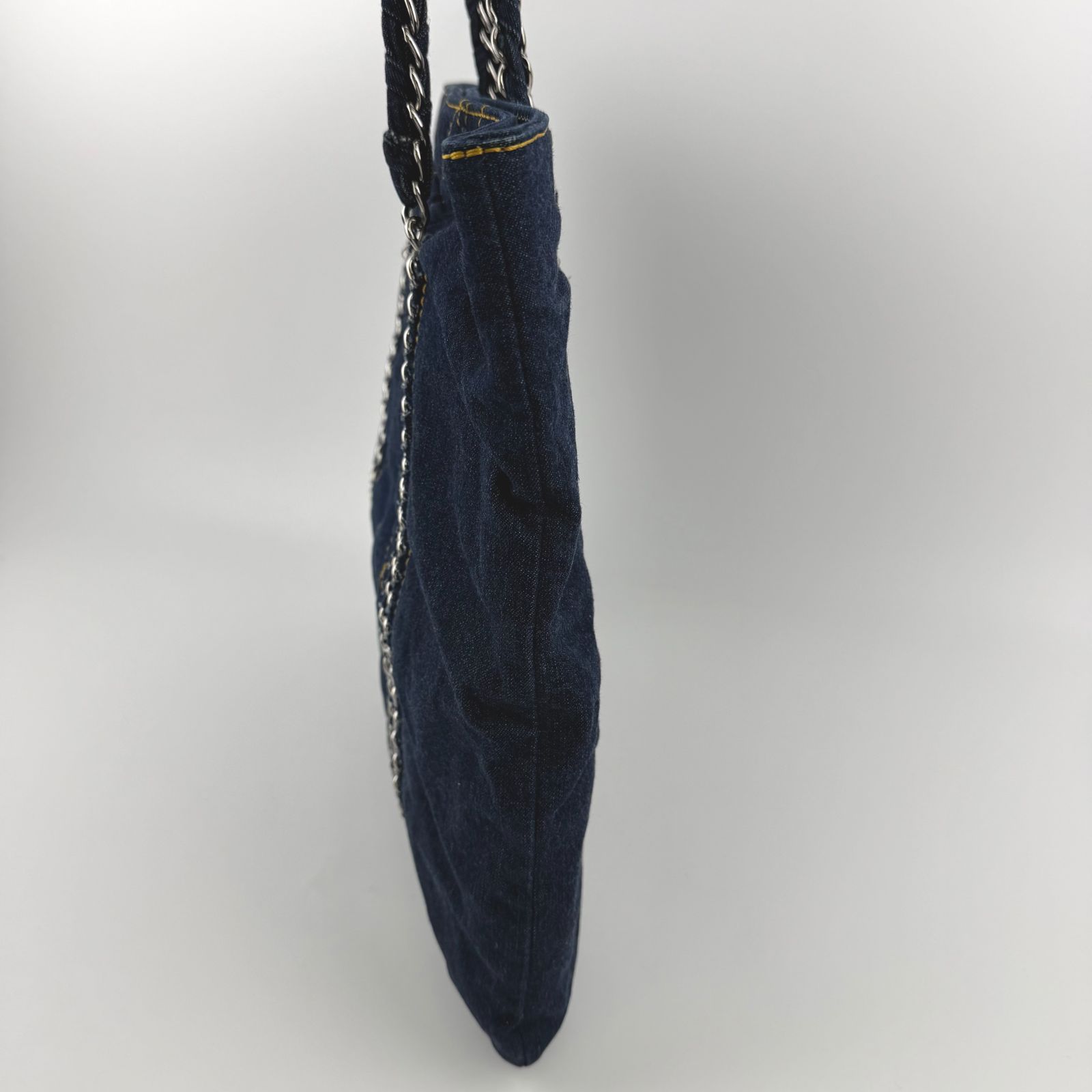 中古】CHANEL シャネル ココマーク マトラッセ トートバッグ 肩掛け 