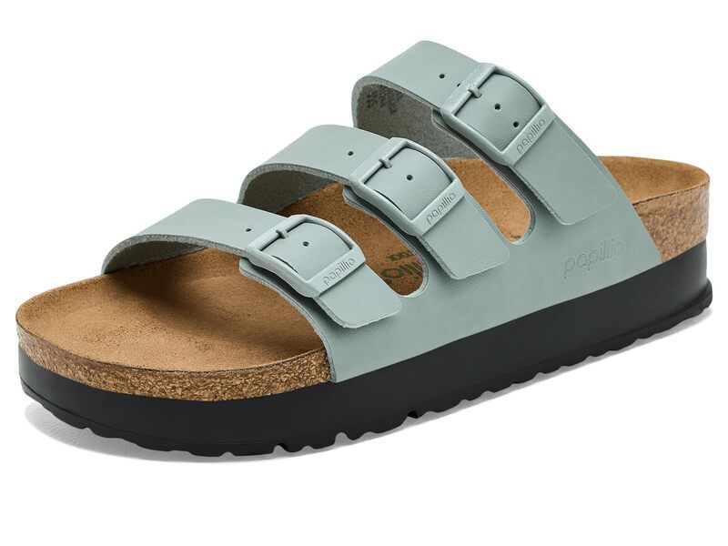 ビルケンシュトック レディース シューズ サンダル プラットフォーム Papillio by Birkenstock Florida Platform Vegan Pure Sage セージ