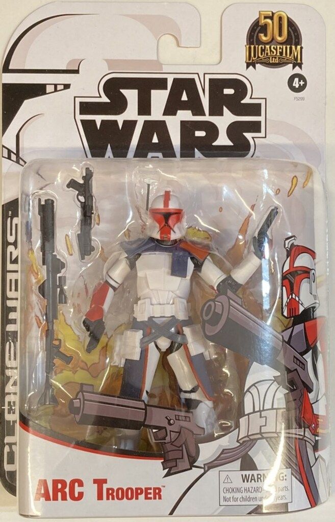 HASBRO LUCASFILM LTD 50 ARC TROOPER 3.5インチ