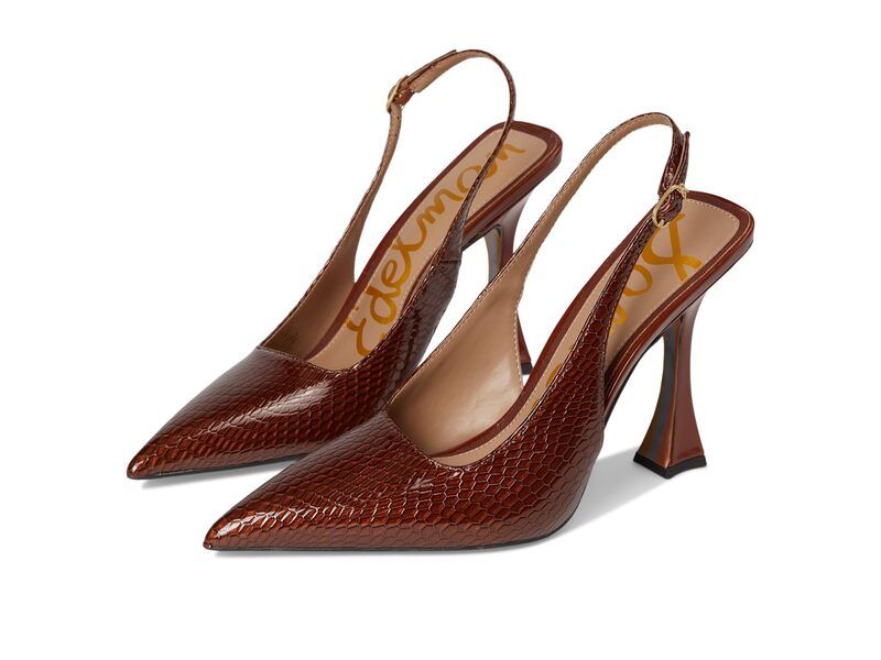 サムエデルマン レディース シューズ ヒール Sam Edelman Odette Slingback Shoes Antique Copper