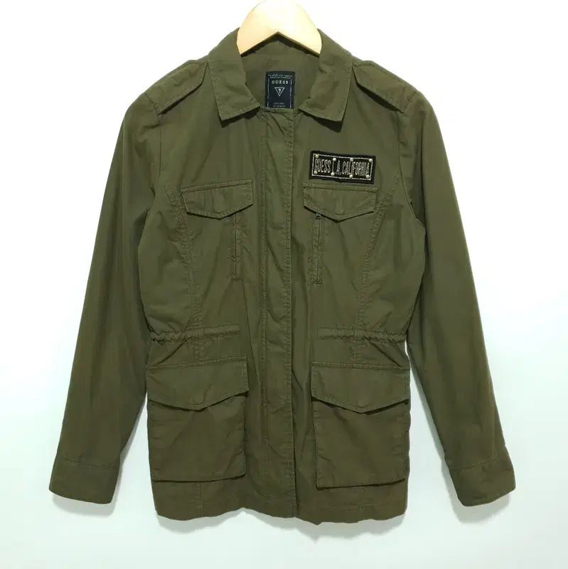 GUESS レディース フラワー レオパード アートワーク マウンテンパーカー ジャケット XS