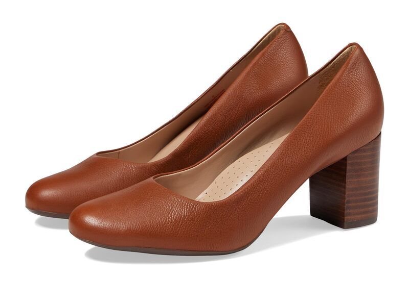 マークジョセフニューヨーク レディース シューズ ヒール Marc Joseph New York Midtown Pump Cognac Nappa So