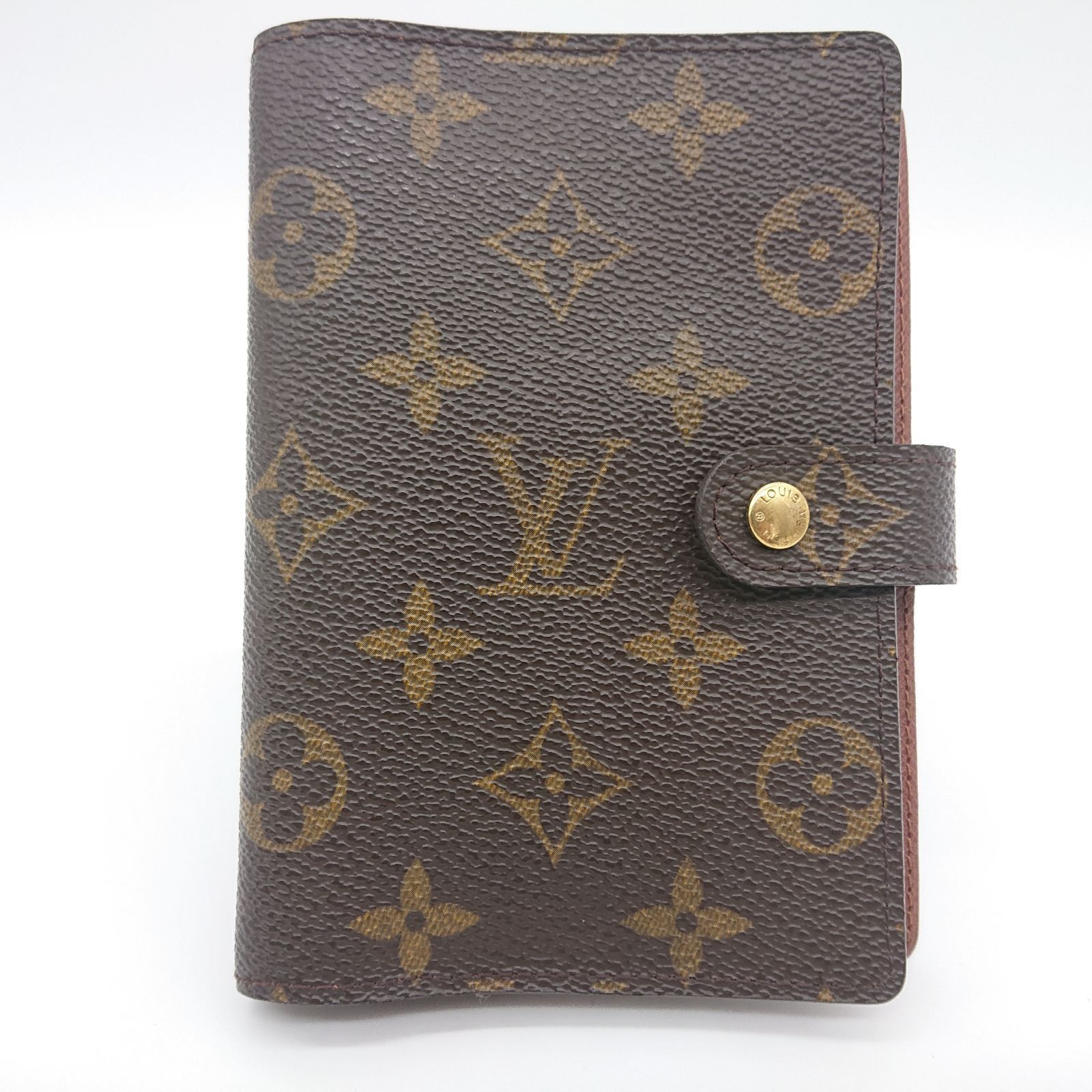 【美品】LOUIS VUITTON アジェンダPM モノグラム 手帳カバー
