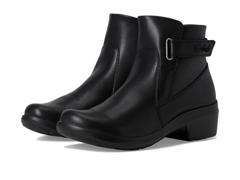 クラークス レディース シューズ ブーツ・レインブーツ Clarks Angie Serena Black Leather ブラック