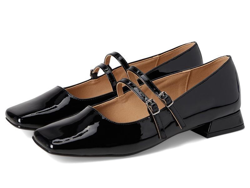 ジュルネ コレクション レディース シューズ サンダル Journee Collection Gredah PatentBlack ブラック