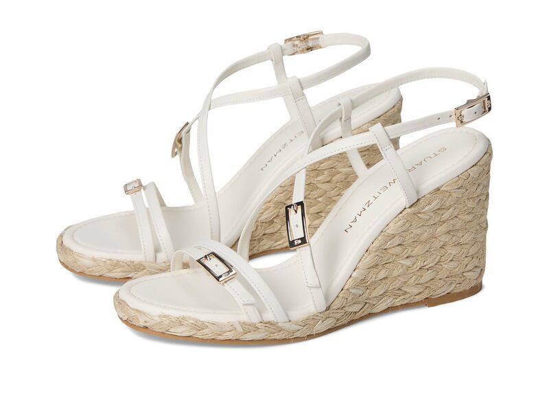 スチュアート ワイツマン レディース シューズ ヒール Stuart Weitzman Georgiespadrille Wedge CreamNatural クリーム