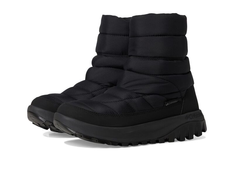 コロンビア レディース シューズ ブーツ・レインブーツ Columbia Snowtrot Mid BlackTitanium ブラック