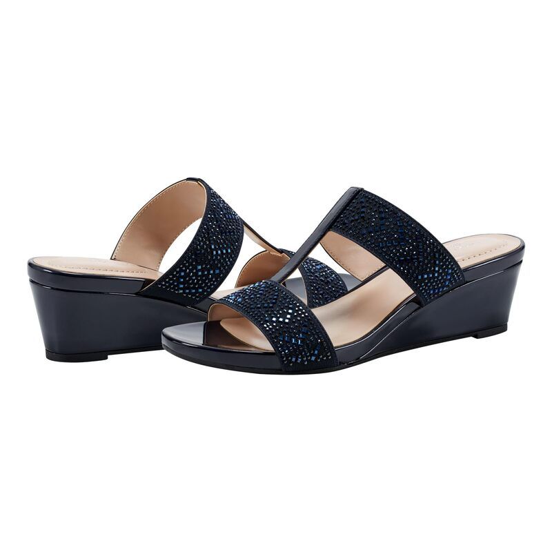 バンドリーノ レディース シューズ ヒール Bandolino Iluvit Navy ネイビー 16,485円