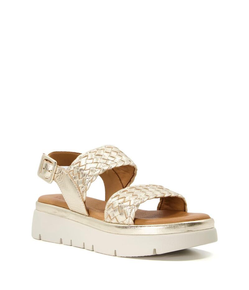 デューンロンドン レディース シューズ サンダル Dune London Lorris Gold ゴールド