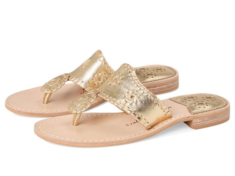 ジャックロジャース レディース シューズ サンダル Jack Rogers Jacks Flat Sandal PlatinumPlatin