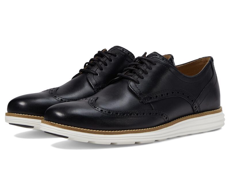 コールハーン メンズ シューズ オックスフォード Cole Haan Originalgrand Shortwing Oxford Black LeatherW ブラック