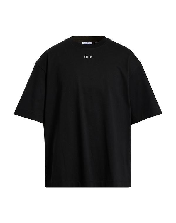 オフホワイト メンズ トップス Tシャツ OFFWHITE Tシャツ Black ブラック