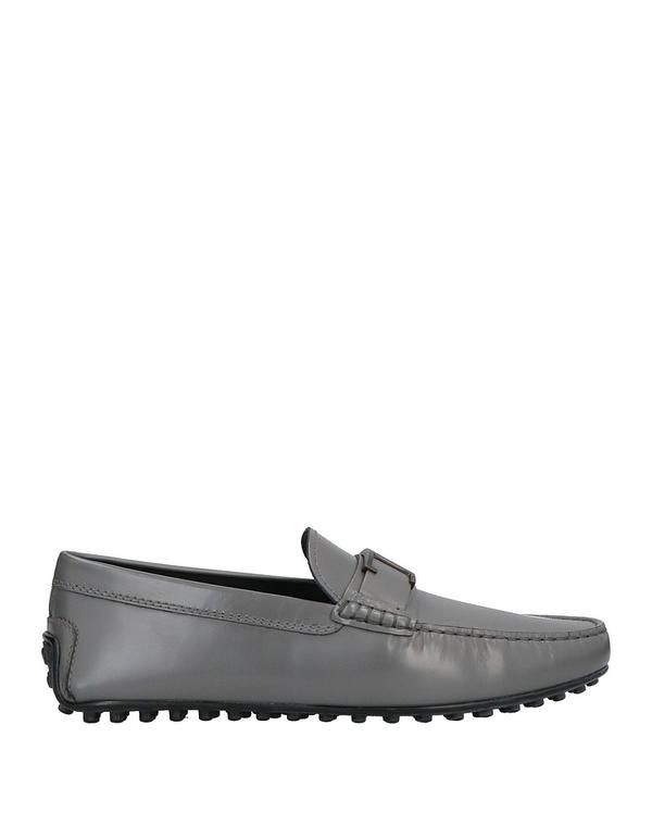 トッズ メンズ シューズ スリッポン・ローファー TODS モカシン Lead Gray グレー 40,170円