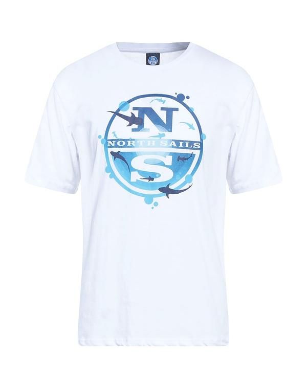 ノースセール メンズ トップス Tシャツ NORTH SAILS Ｔシャツ White ホワイト
