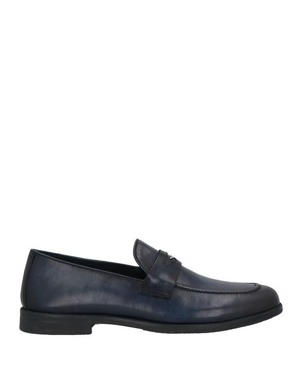 アルベルト ガルディアーニ メンズ シューズ スリッポン・ローファー ALBERTO GUARDIANI モカシン Navy ネイビー