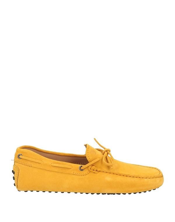 トッズ メンズ シューズ スリッポン・ローファー TODS モカシン Yellow