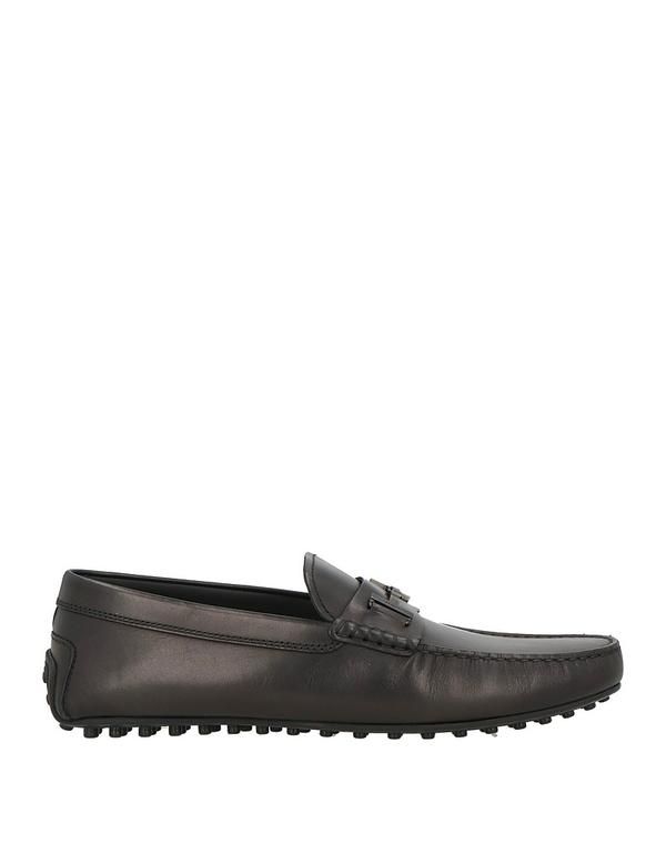 トッズ メンズ シューズ スリッポン・ローファー TODS モカシン Black ブラック