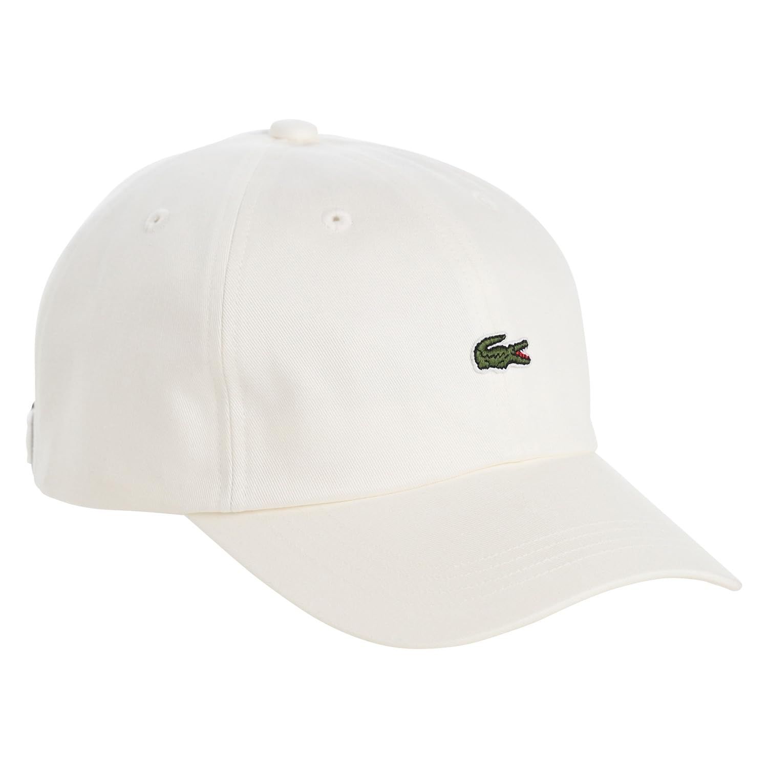 新品 [ラコステ] BASIC COTTON CAP（ベーシックコットンキャップ） L1279 (JP 数字サイズ 58.0 cm ホワイト)