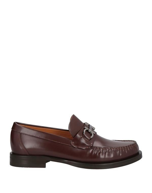 フェラガモ メンズ シューズ スリッポン・ローファー FERRAGAMO モカシン Chocolate Brown ブラウン