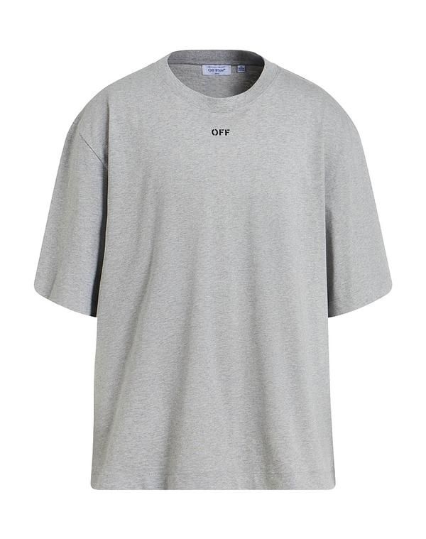 オフホワイト メンズ トップス Tシャツ OFFWHITE Ｔシャツ Gray グレー