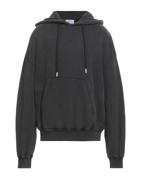 オフホワイト メンズ アウター パーカー・スウェット OFFWHITE スウェット Charcoal チャコール