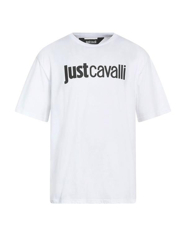 ジャストカバリ メンズ トップス Tシャツ JUST CAVALLI Ｔシャツ White ホワイト