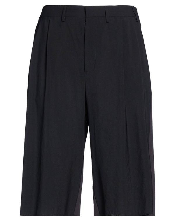 マルタンマルジェラ メンズ ボトムス ハーフパンツ・ショーツ MM6 MAISON MARGIELA ショートパンツ＆バミューダパンツ Black ブラック