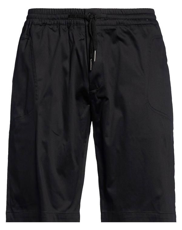 ビッケンバーグス メンズ ボトムス ハーフパンツ・ショーツ BIKKEMBERGS ショートパンツ＆バミューダパンツ Black ブラック