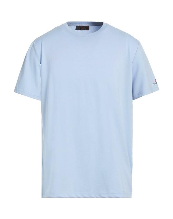 ピューテリー メンズ トップス Tシャツ PEUTEREY ベーシック Tシャツ Sky Blue ブルー