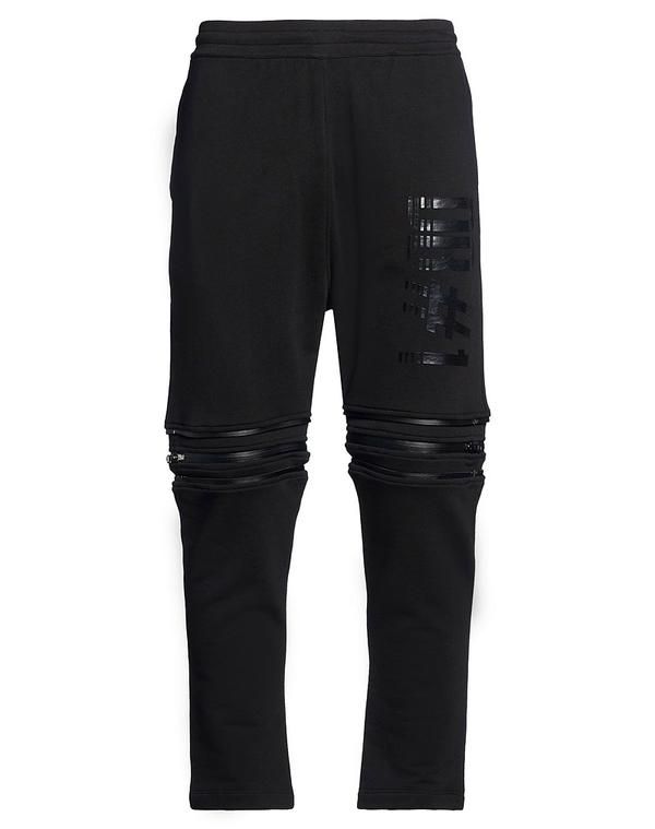 ビッケンバーグス メンズ ボトムス カジュアルパンツ BIKKEMBERGS スウェットパンツ Black ブラック