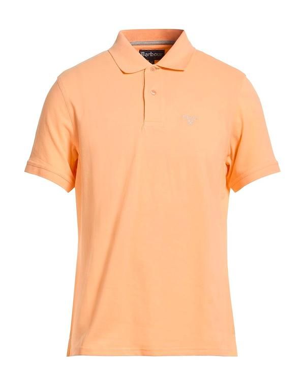 バブアー メンズ トップス ポロシャツ BARBOUR ポロシャツ Apricot アプリコット