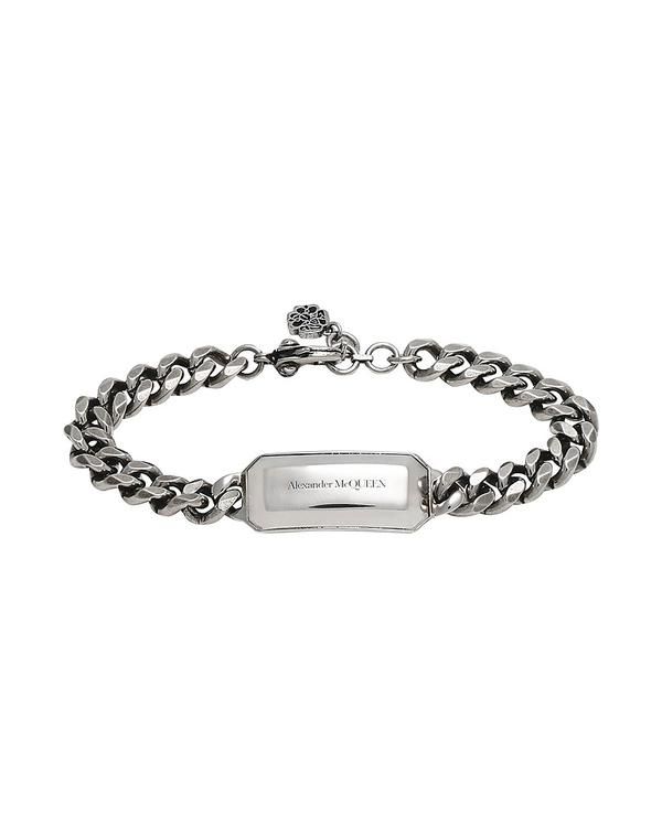 マックイーン メンズ アクセサリー ブレスレット・バングル・アンクレット MCQUEEN ブレスレット Silver シルバー