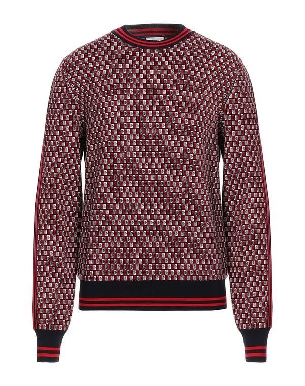 バルマン メンズ トップス シャツ BALMAIN プルオーバー Red レッド